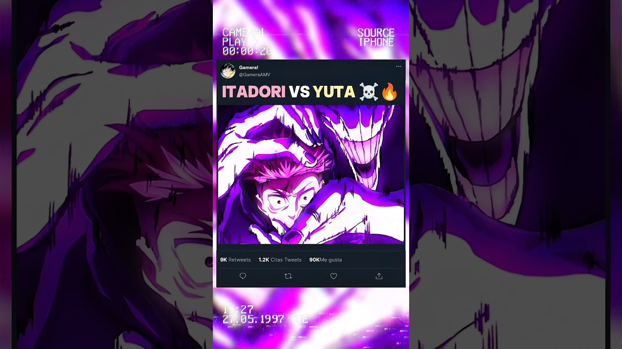 ITADORI vs YUTA ☠️🔥 | #jujutsukaisen #edit #amv #jjk #anime