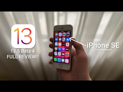 iOS 13.5 Beta 4 On iPhone SE FULL REVIEW!! || Should You Update?