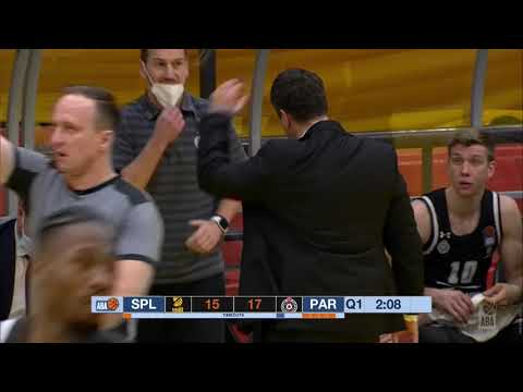 ABA Liga 2020/21, Round 13 match: Split - Partizan NIS (3.1.2021)