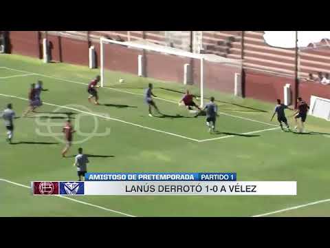 Lanús 1 Vélez 0 (Amistoso)