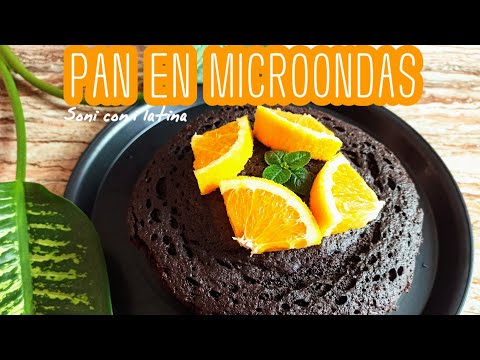 PASTEL DE CHOCOLATE CON NARANJA EN MICROONDAS | Soni con i latina