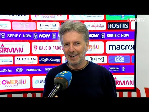 Sala stampa Padova-AlbinoLeffe Presidente Peghin: “Prestazione perfetta e buona cornice di pubblico”