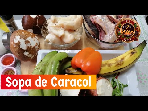 SOPA DE CARACOL A MÍ ESTILO