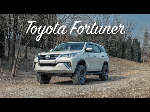 Toyota Fortuner 2" lift kit for camping