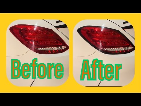 How to tint tail light edge (DIY easy tint film CUSTOM TAILLIGHTS)