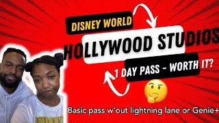 Disney World Hollywood Sudios | No 🧞‍♂️+ or lightning Lane Pass. Was it worth it ?🤔