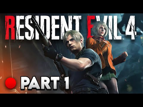 RESIDENT EVIL 4 REMAKE LIVE Walkthrough Gameplay Part 1 - INTRO (FULL GAME)