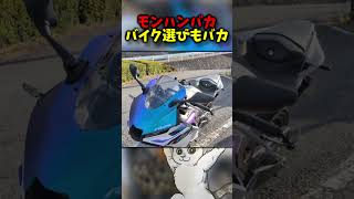 モンハンバカはバイクの選び方もバカ【リアルでクエスト】#shorts #モンスターハンター #バイク #YZF-R25