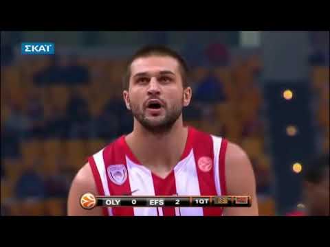 EUROLEAGUE: 2009-10 regular season - Olympiacos vs Efes Pilsen