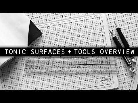 Tim Holtz Tonic Surfaces + Tools Overview