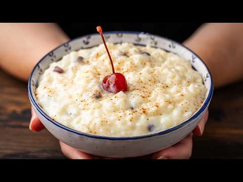 The Secret To Rich and Creamy New York Deli-Style Rice Pudding