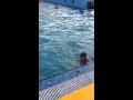 Erisi Swiming In Deep Pool