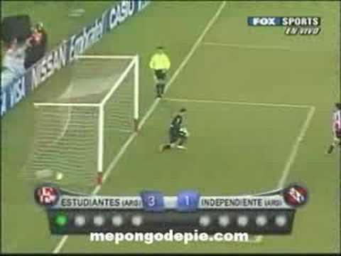 Estudiantes 2 (5) Independiente 1 (3) Sudamericana 2008