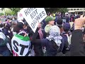 Pro-Palestinian protesters gather outside White House correspondents' dinner | NBC4 Washington