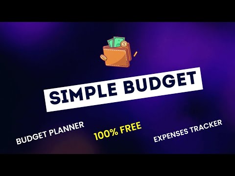 Simple Budget Video