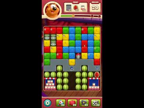 Toon Blast Level 8253 - NO BOOSTERS 🐻🐺🐱 | SKILLGAMING ✔️