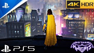 Gotham Knights PS5 - Batgirl Free Roam Gameplay (4K)