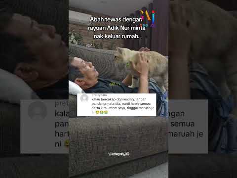 Gelagat Anak Kesayangan Ayah Merayu Cuit Hati Netizen.