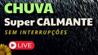 🔴SOM da CHUVA para Quem Precisa DESCANSAR e DORMIR🌧️💤