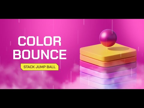 Color Bounce & Stack Jump Ball