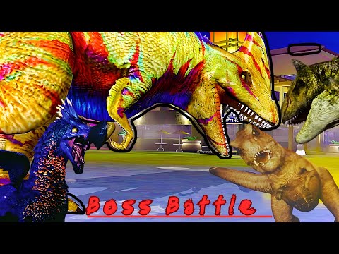 DEATH DODO 🦤 VS T-Rex , Toro, Rajastega | Jurassic World The Game Boss Battle 2025