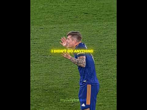 When Kroos Bluetooth Tackled 👀😂