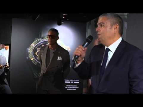 Lapo Elkann at #Baselworld for the launch of the new Big Bang Italia Independent Collection