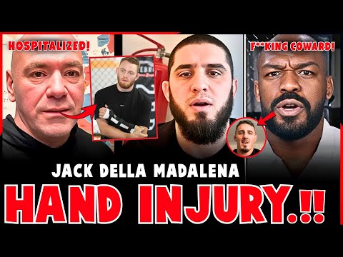 Jack Della Maddalena HAND BROKEN after UFC 322! | Jones CONTINUES to TROLL Aspinall! | MMA News