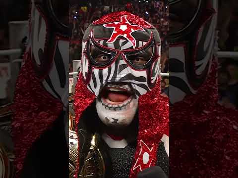 Did we just hear Penta say an #ICTitle Ladder Match at #WrestleMania?!?? 🤩🪜 #WWERaw