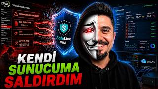 Ev Sunucumu Hacklemeye Çalıştım! 😱CyberServal SafeLine WAF | Home Serv