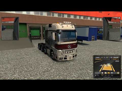 ETS 2 - Euro Truck Simulator 2 - Mercedes-Benz New Actros GigaSpace