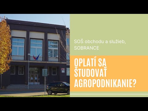 Aktívne zamestnanie je pre mladých to naj - PODPOR SVOJ ODBOR - SOŠ SOBRANCE -  VIDEOVIZITKA