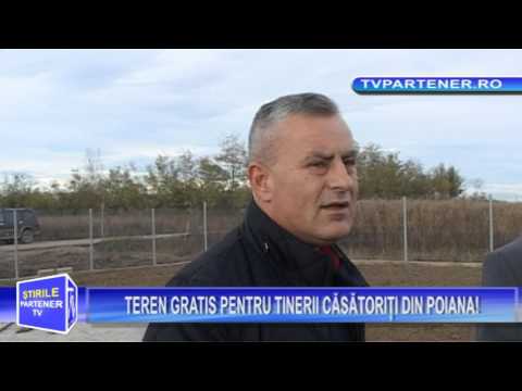 Partener TV. TEREN GRATIS PENTRU TINERII CĂSĂTORIŢI DIN POIANA!