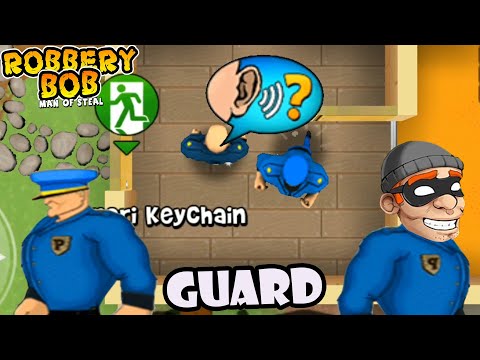 Robbery Bob 1 Use Blue Guard Suit - Part 12