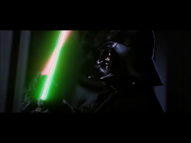 Luke Skywalker vs  Darth Vader Full Fight 720p