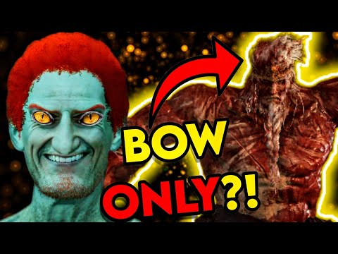 Can I Beat Godfrey With a Bow ONLY?! | Elden Ring BOW ONLY Challenge Run
