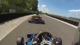 preview picture of video 'Karting 4T squale GX160 X 2 preparer bucy-le-long 18/5/2014'