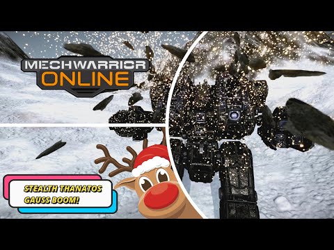 Mechwarrior Online Stealth Thanatos Gauss BOOM!