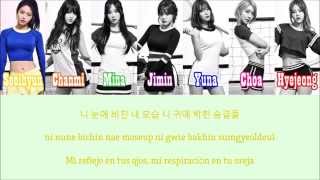 AOA - Come To Me (들어와) [Sub. Español + Hangul + Rom] Color & Picture Coded