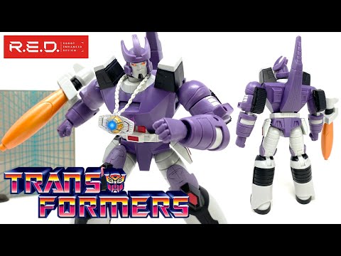 Transformers R.E.D 86 GALVATRON Action Figure Unboxing & Review