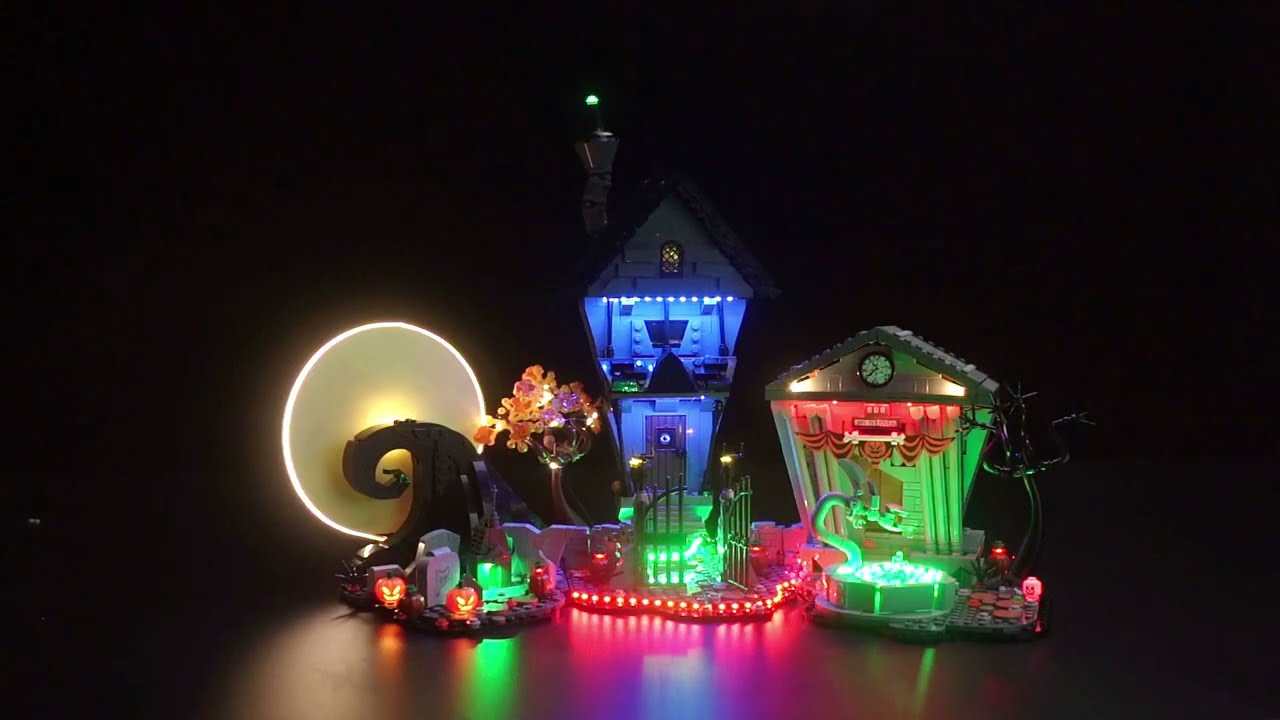 BrickBling LED-Licht-Set für LEGO® Nightmare Before Christmas (21351)