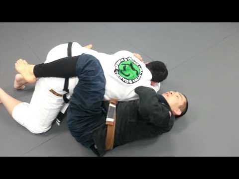 クローズドガードからバックテイク – ブラジリアン柔術