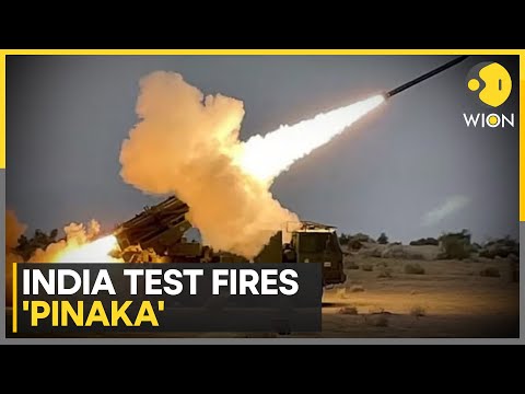 DRDO Successfully Tests 120-Km Strike Range Pinaka Rockets | WION