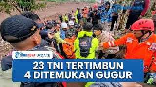 KSAL Benarkan 23 Prajurit TNI Tertimbun Longsor di Cisarua saat Gelar Latihan, 4 Ditemukan Meninggal