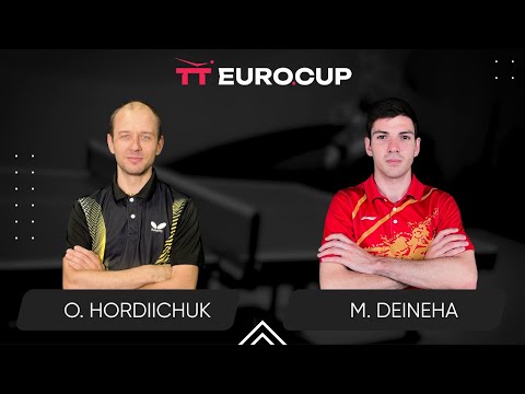 16:45 Oleksandr Hordiichuk - Maksym Deineha 21.06.2025 TT Euro.Cup Ukraine Master. TABLE 4
