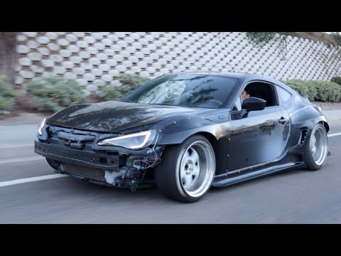 ROCKET BUNNY V3 WIDEBODY KIT INSTALL ON THE FRS!!