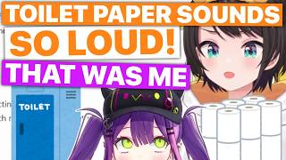 Mistaken Identity In The Bathroom (Oozora Subaru, Tokoyami Towa / Hololive) [Eng Subs]