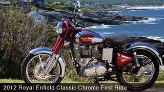 MotoUSA First Ride: 2012 Royal Enfield Classic Chrome