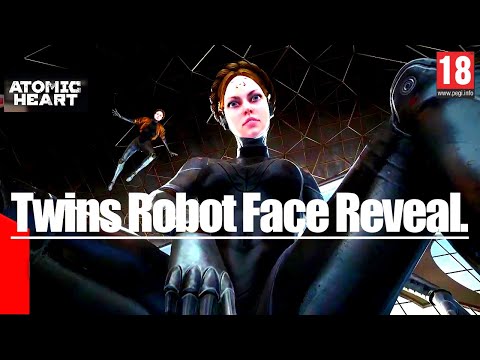 Atomic Heart. Twins Robot Face Reveal.
