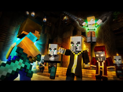 Saving Alex - The Pillager Attack! - Alex and Steve life (Minecraft animation)